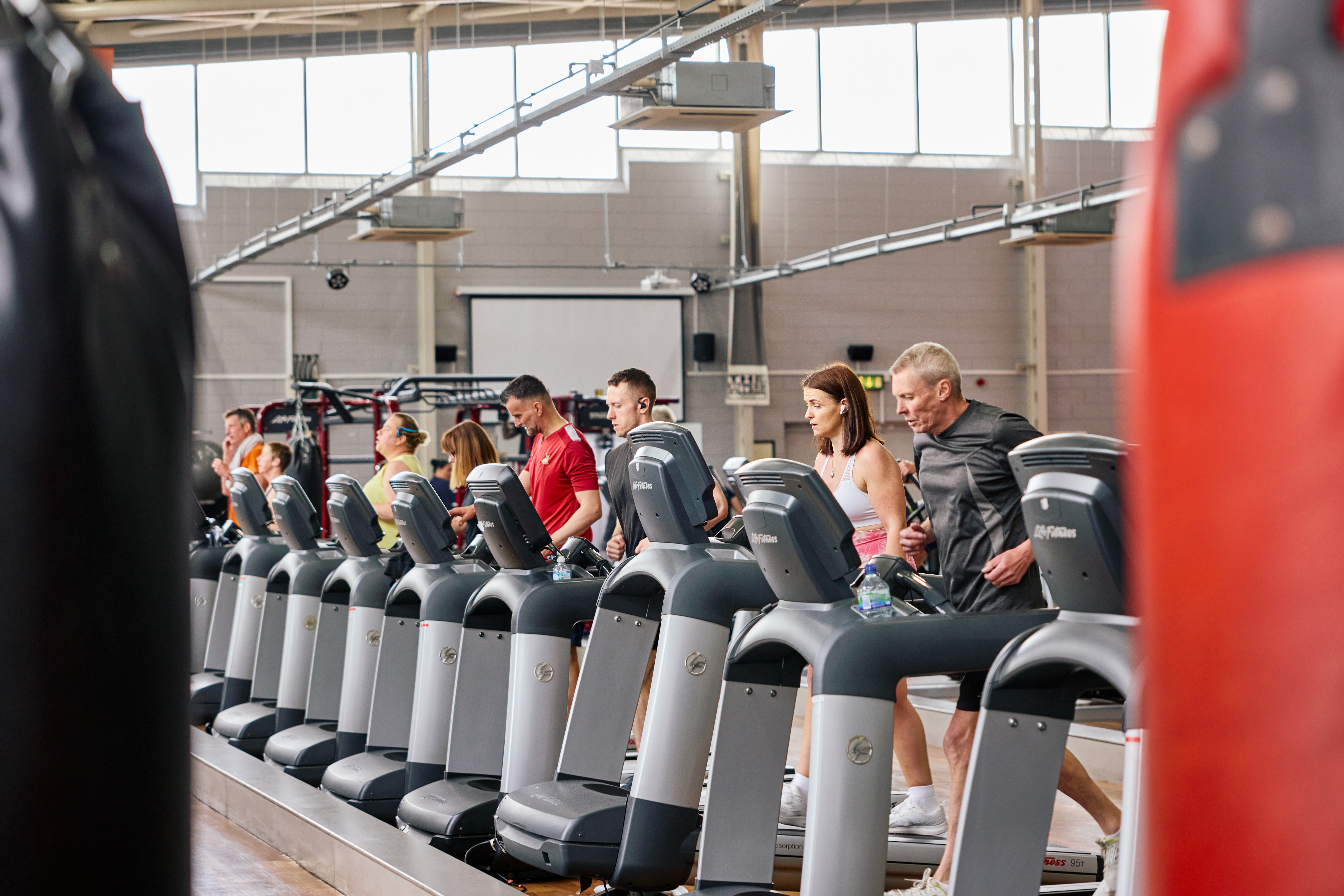 The Fitness Village People On Treadmills 4