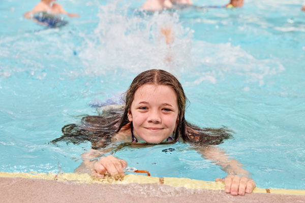 Girl Swimming