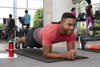 Man stretching