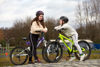 Kids on bicycles