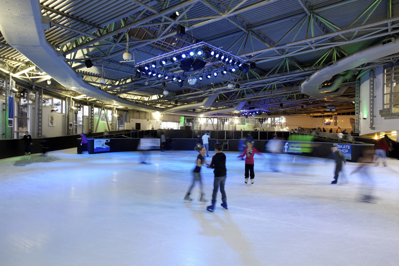 The Dome ice skating